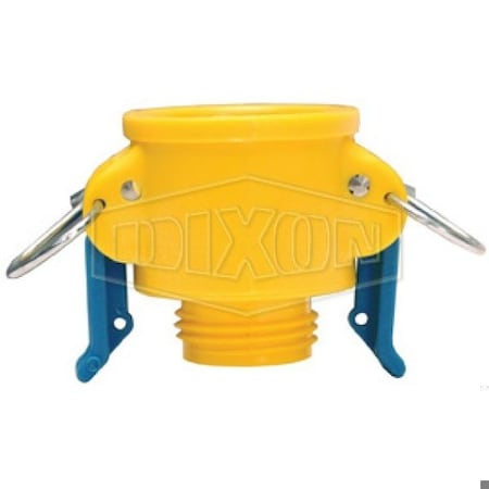 Dixon The Right Connection Garden Hose Coupler, Female x MGHT End Style, Glass Reinforced Nylon, Domestic 75-BGH-NY